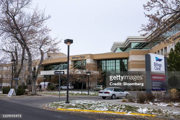 Billings Clinic in Billings, Montana, U.S. On Thursday, Nov. 11, 2020. Montana added 928 COVID-19 cases and 10 deaths in an update to the state's...