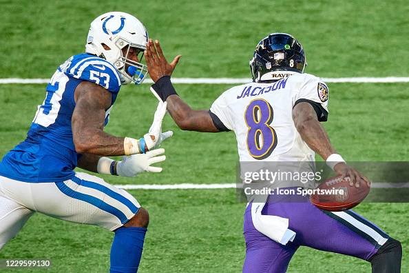 NFL: NOV 08 Ravens at Colts NFL: NOV 08 Ravens at Colts