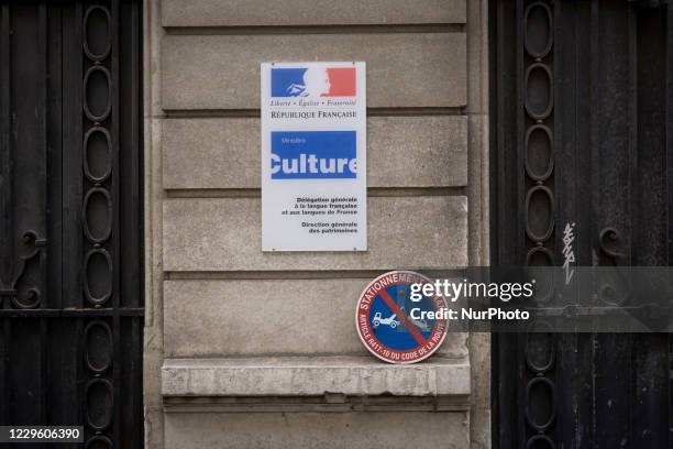 Several unions representing musicians and workers of the performing arts protest in Paris to demand support from the government for their categories,...