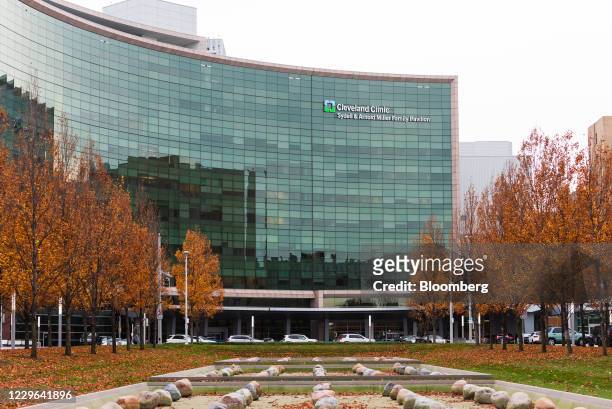 The Cleveland Clinic in Cleveland, Ohio, U.S., on Saturday, Nov. 14, 2020. On Sunday, the Ohio Department of Health reported a total of 298,096 cases...