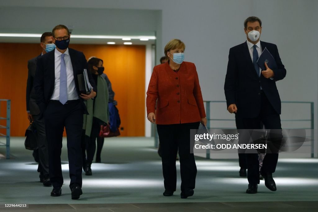GERMANY-HEALTH-VIRUS-MERKEL
