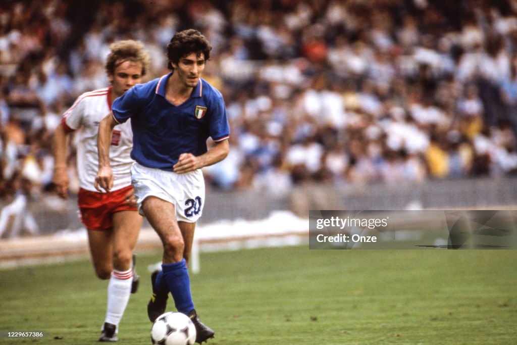 Italy v Poland - 1/2Final FIFA World Cup 1982