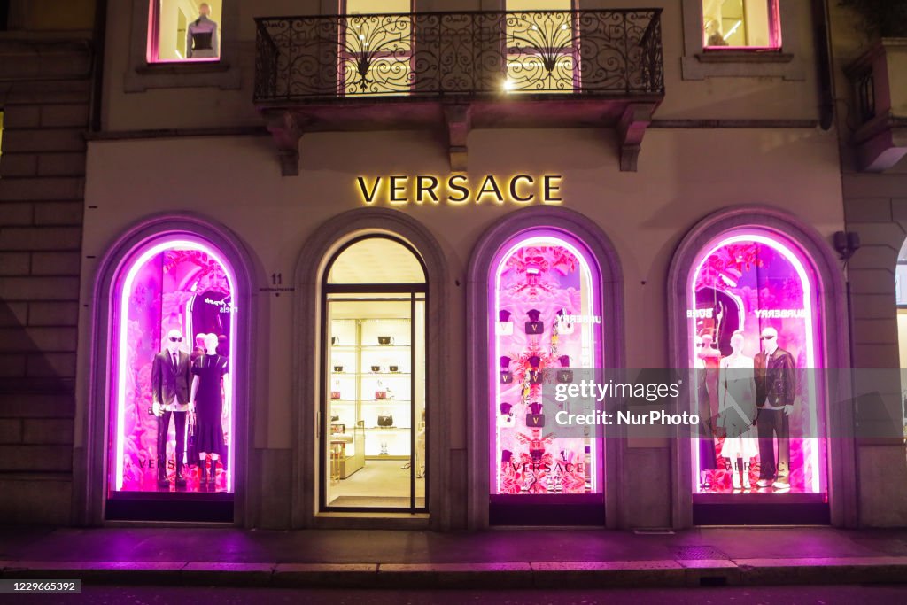 Night Life In Milan During Lockdown