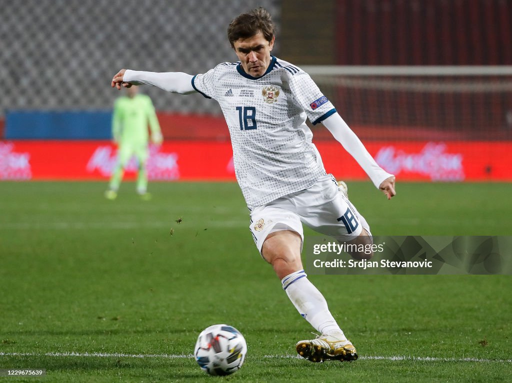 Serbia v Russia - UEFA Nations League