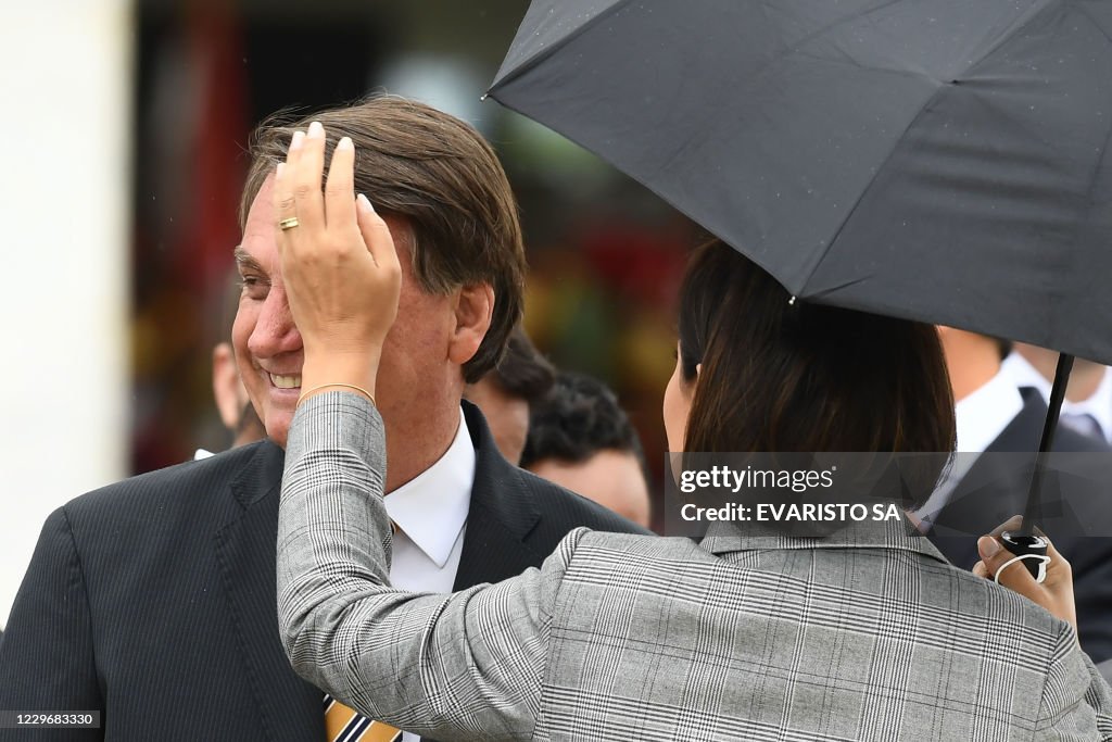 BRAZIL-GOVERNMENT-BOLSONARO-FLAG DAY