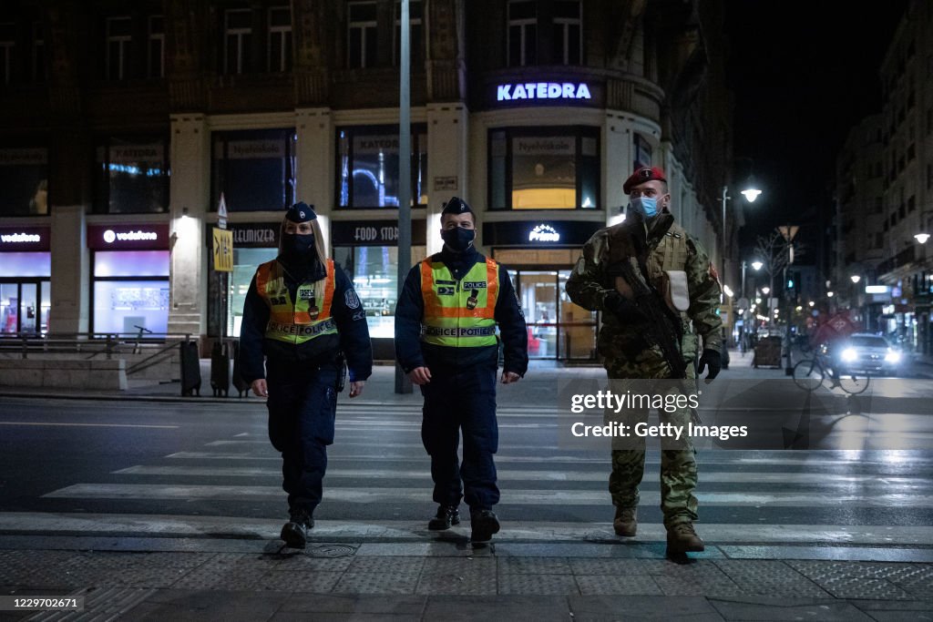 COVID-19 Nationwide Restrictions As Hungary Waits For Russian Vaccine