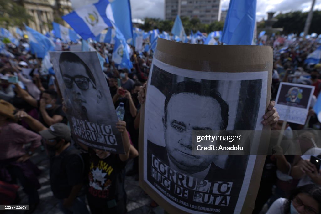 Anti-government protest in Guatemala