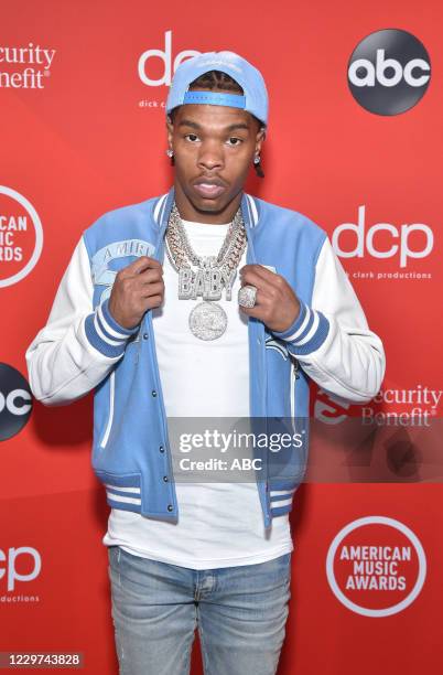 The 2020 American Music Awards", hosted by Taraji P. Henson aired from the Microsoft Theater in Los Angeles, SUNDAY, NOV. 22 , on ABC. LIL BABY