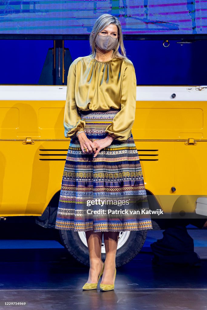 Queen Maxima Of The Netherlands Attends The Prince Bernhard Culture Foundation Award