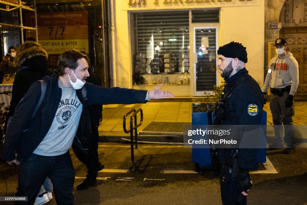 Migrants Protest In Paris, France