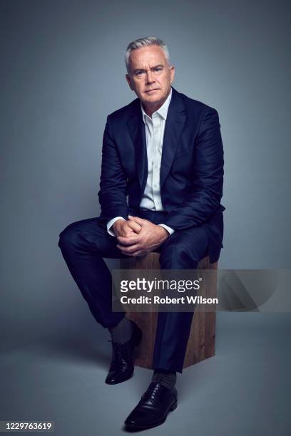 Journalist, tv presenter and broadcaster Huw Edwards is photographed for the Times magazine on July 29, 2020 in London, England.
