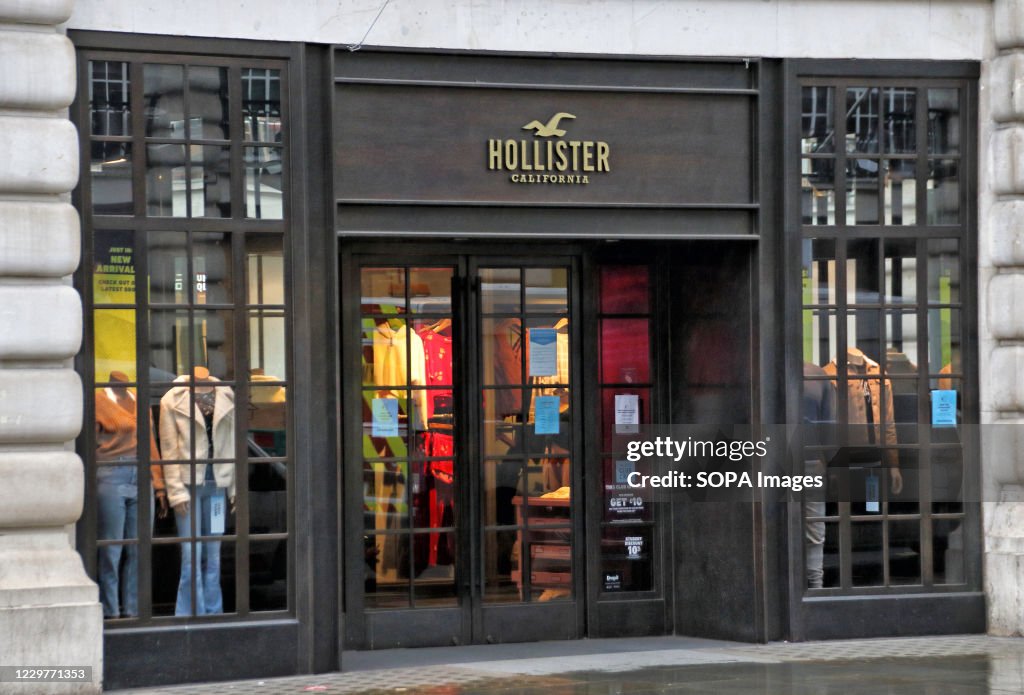 Hollister store on Regent News Photo Getty Images