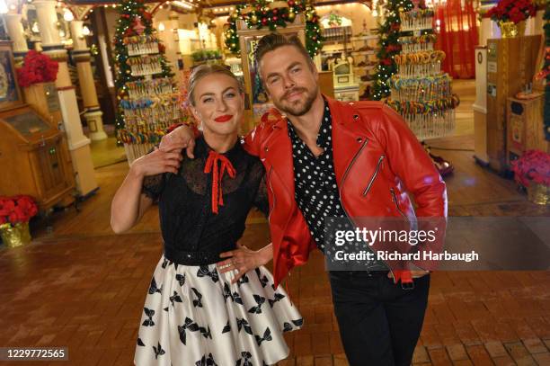 Derek and Julianne Hough host the 5th anniversary flashback special of The Wonderful World of Disney: Magical Holiday Celebration, airing NOV. 26 on...