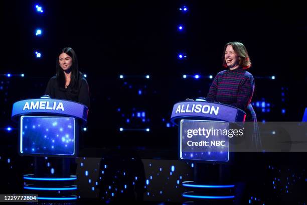 Whose Cereal Is All Luck And No Charm?" Episode: 10 -- Pictured: Amelia Carmela, Allison Flanagan --