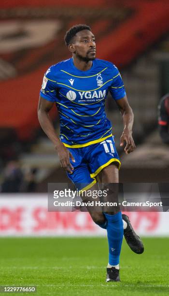 Nottingham Forest's Sammy Ameobi during the Sky Bet Championship match between AFC Bournemouth and Nottingham Forest at Vitality Stadium on November...