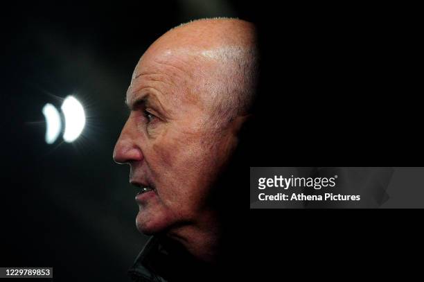 Tony Pulis Manager of Sheffield Wednesday during the Sky Bet Championship match between Swansea City and Sheffield Wednesday at the Liberty Stadium...