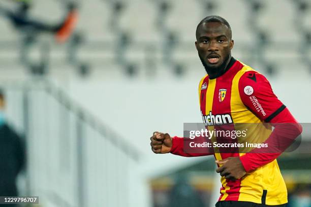 Gael Kakuta of Lens during the French League 1 match between RC Lens v Nantes at the Stade Bollaert-Delelis on November 25, 2020 in Lens France