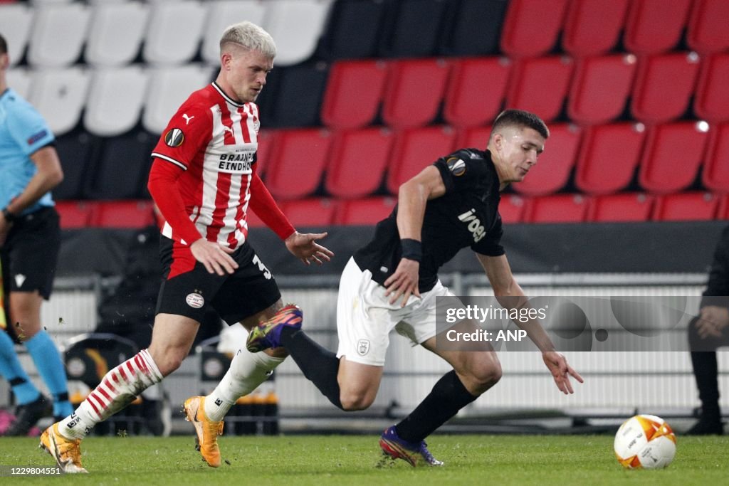 UEFA Europa League"PSV Eindhoven - PAOK FC Salonika"