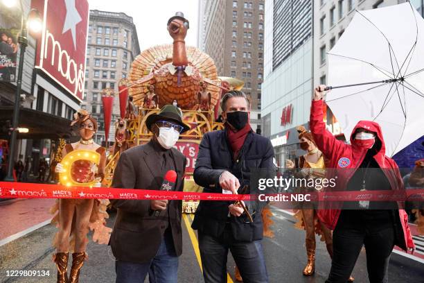 Pictured: Al Roker, Jeff Gennette ribbon cutting