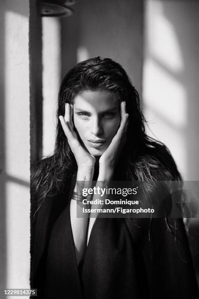 Filmmaker Maiwenn poses for a portrait on September 14, 2020 in Paris, France.