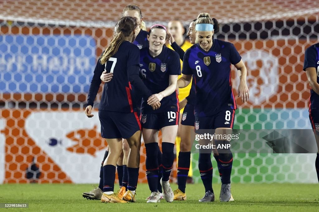 International friendly match"Women: The Netherlands v United States of America"