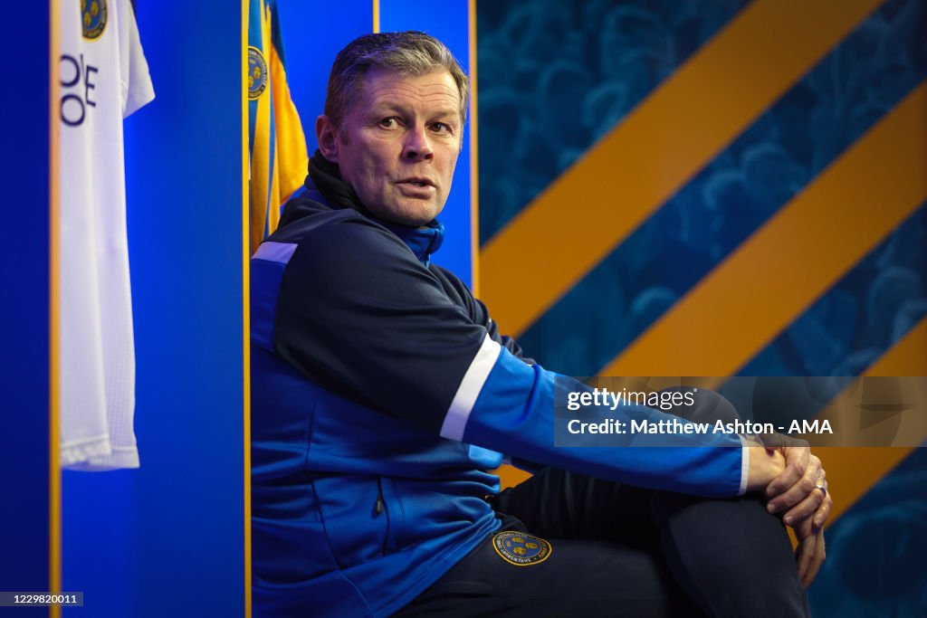 Steve Cotterill Unveiled as new Manager of Shrewsbury Town...
