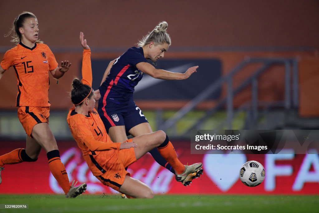Holland v USA -International Friendly Women