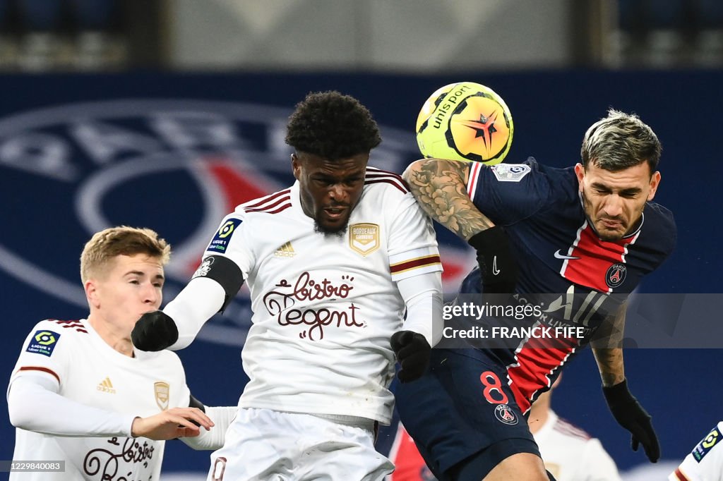 FBL-FRA-LIGUE 1-PSG-BORDEAUX