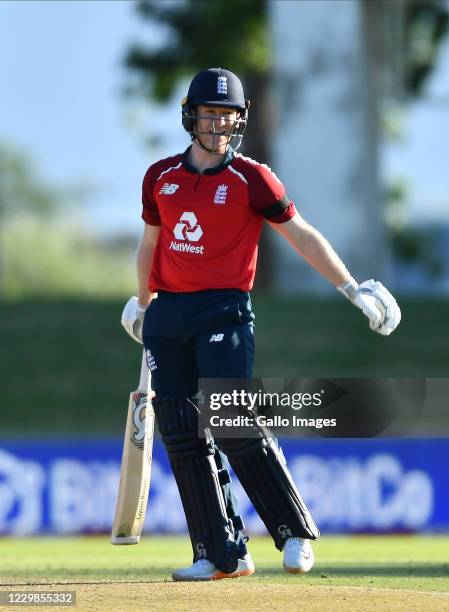 Dawid Malan of England in his innings of 50 runs during the 2nd KFC T20 International match between South Africa and England at Eurolux Boland Park...