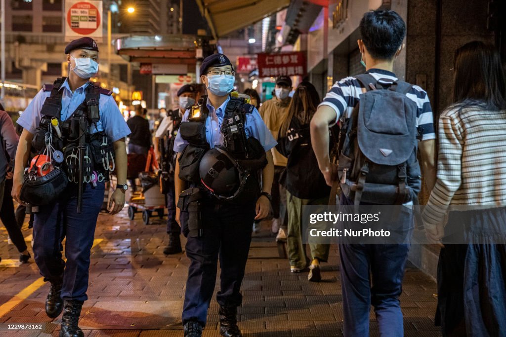 Anti-Government Protest In Hong Kong