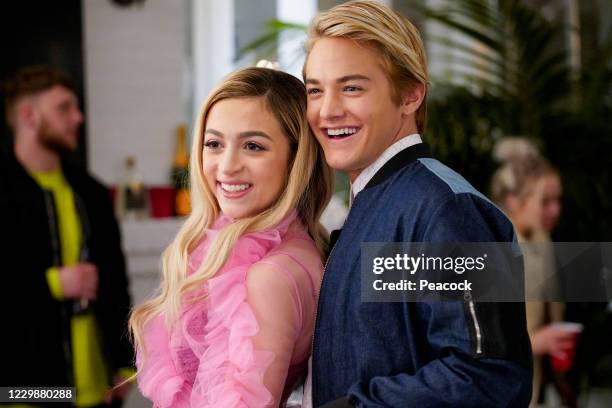 House Party" Episode 107 -- Pictured: Josie Totah as Lexi, Mitchell Hoog as Mac Morris --