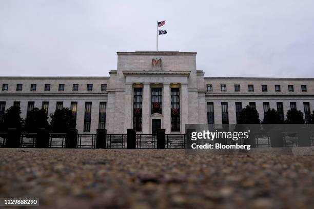 The Federal Reserve building in Washington, D.C., U.S., on Tuesday, Dec. 1, 2020. Senate Majority Leader Mitch McConnell set up a vote to advance the...