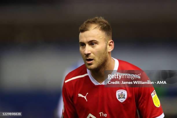 Herbie Kane of Barnsley during the Sky Bet Championship match between Birmingham City and Barnsley at St Andrew's Trillion Trophy Stadium on December...