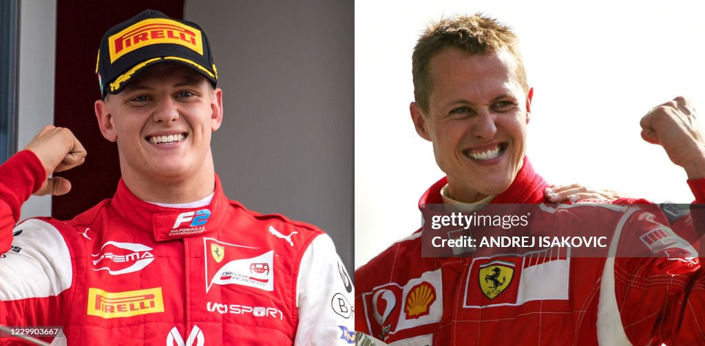 COMBO-AUTO-PRIX-F1-SCHUMACHER