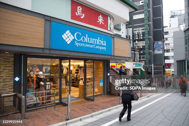 Columbia sportswear store in Shibuya.