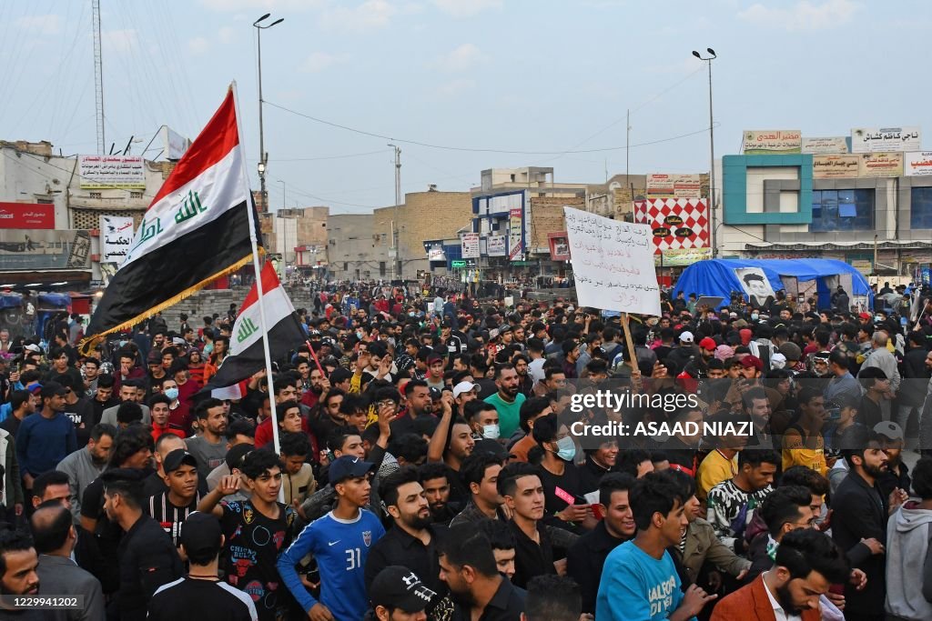 IRAQ-POLITICS-PROTESTS