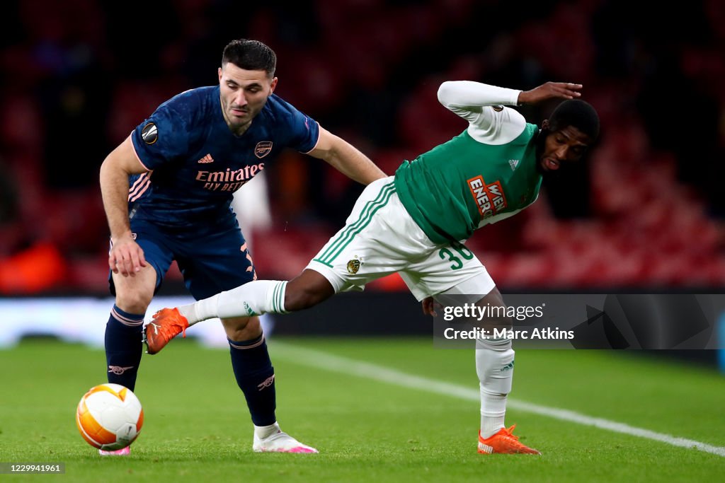 Arsenal FC v Rapid Wien: Group B - UEFA Europa League