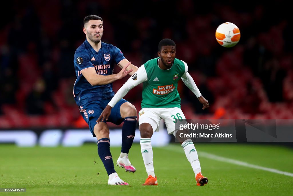 Arsenal FC v Rapid Wien: Group B - UEFA Europa League