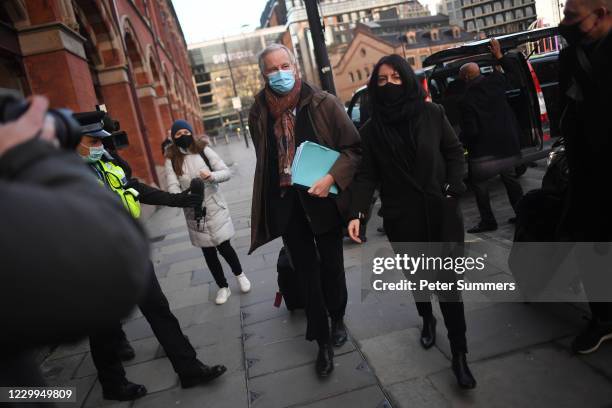 Michel Barnier, European Union chief negotiator, arrives at St Pancras International station on December 5, 2020 in London, England. UK Brexit...