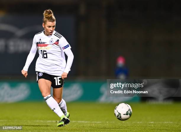 Dublin , Ireland - 1 December 2020; Linda Dallmann of Germany during the UEFA Women's EURO 2022 Qualifier match between Republic of Ireland and...