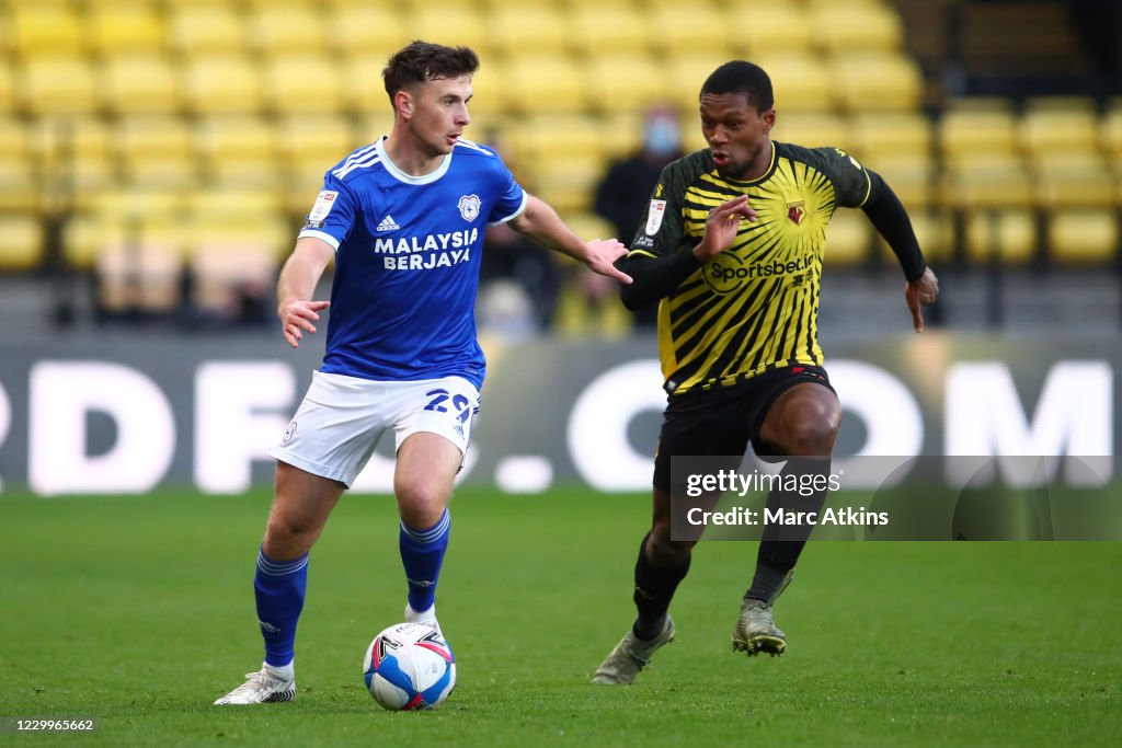 Watford v Cardiff City - Sky Bet Championship