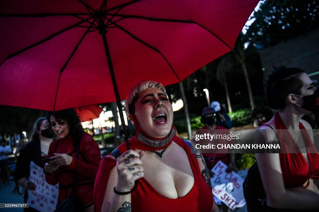 US-RIGHTS-SEX WORKER-PROTEST