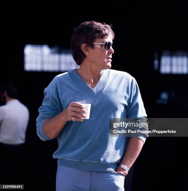 American actor and singer Jimmy Dean during the filming of Diamonds Are Forever at Southampton Docks in Southampton, England circa 1971. Dean played...