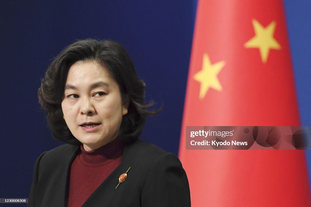 Chinese Foreign Ministry spokeswoman Hua