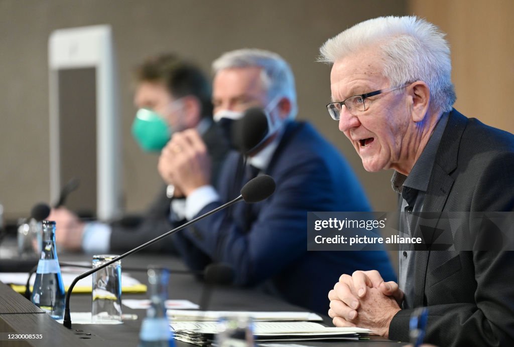 Government Press Conference Baden-Württemberg