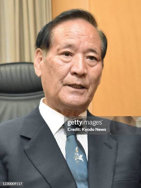 Koya Nishikawa, special adviser to Japan's Cabinet, seen in this file photo, resigned on Dec. 8 following revelations that he went on a boating trip...