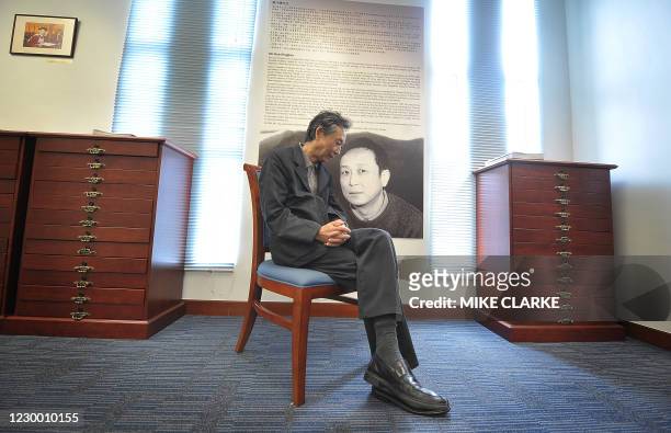 Winner of the 2000 Nobel Prize in Literature, Gao Xingjian, is pictured in Hong Kong on May 27, 2008. Novelist, dramatist, poet and painter; Gao had...