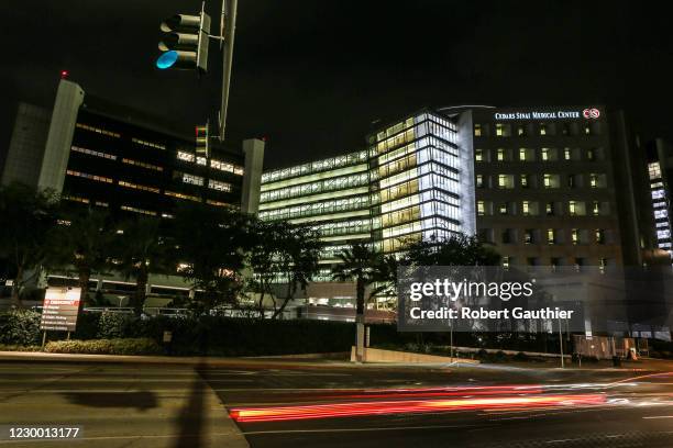 Los Angeles, CA, Monday, December 7, 2020 - Cedars-Sinai Hospital.