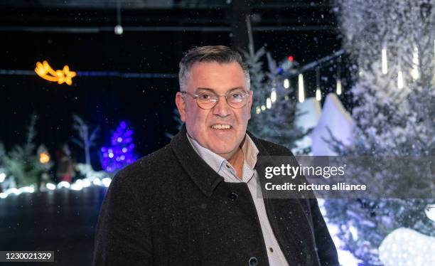 December 2020, North Rhine-Westphalia, Kalkar: Han Groot Obbink, Managing Director Wunderland Kalkar is standing in a part of the Winter Wunderland...