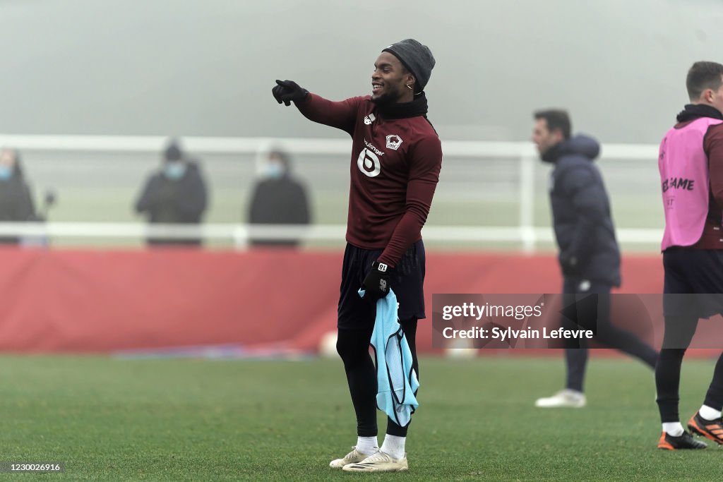 LOSC Lille - Press Conference And Training Session